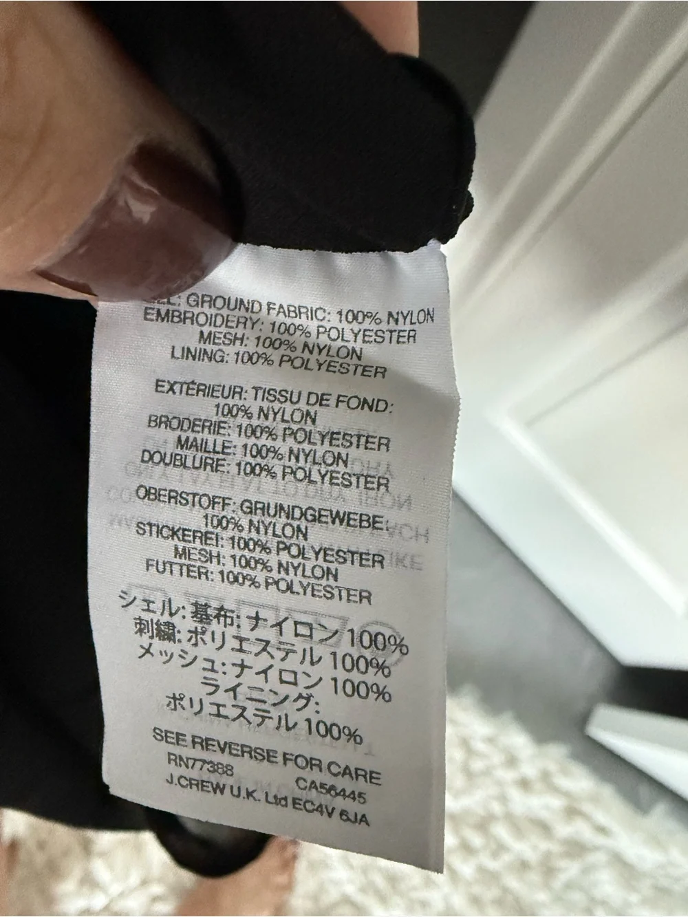 J. Crew Black Star-Embroidered Midi Dress